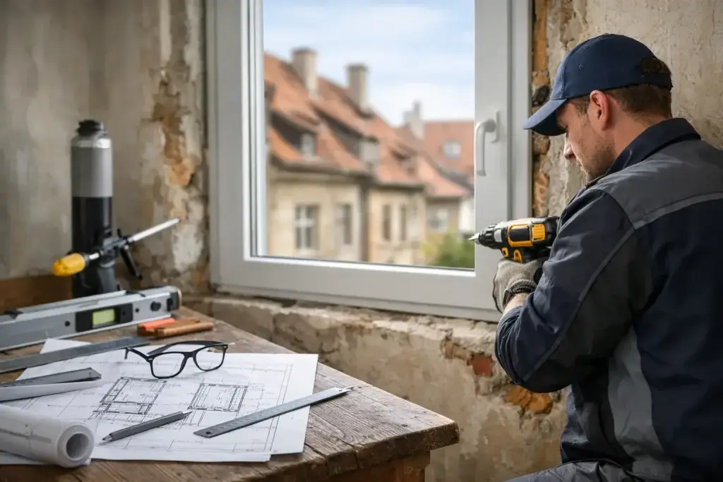 Fenster Montage im Altbau richtig planen
