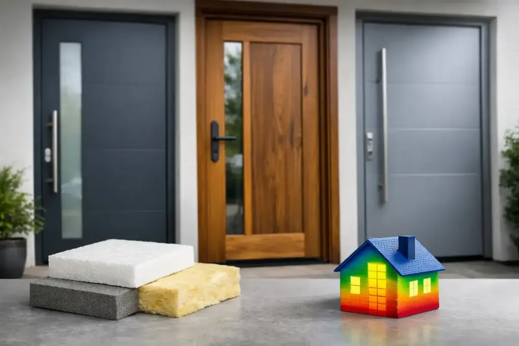 Welche Haustür dämmt am besten? Der Vergleich