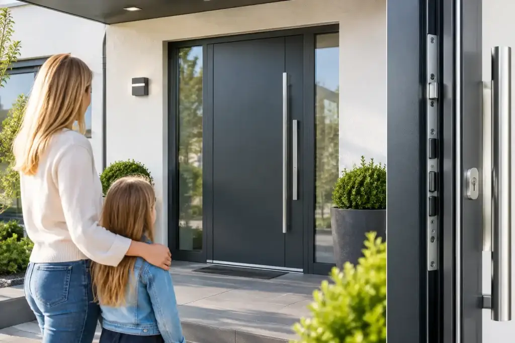 Aluminium-Haustüren: Erfahrungen zur Sicherheit