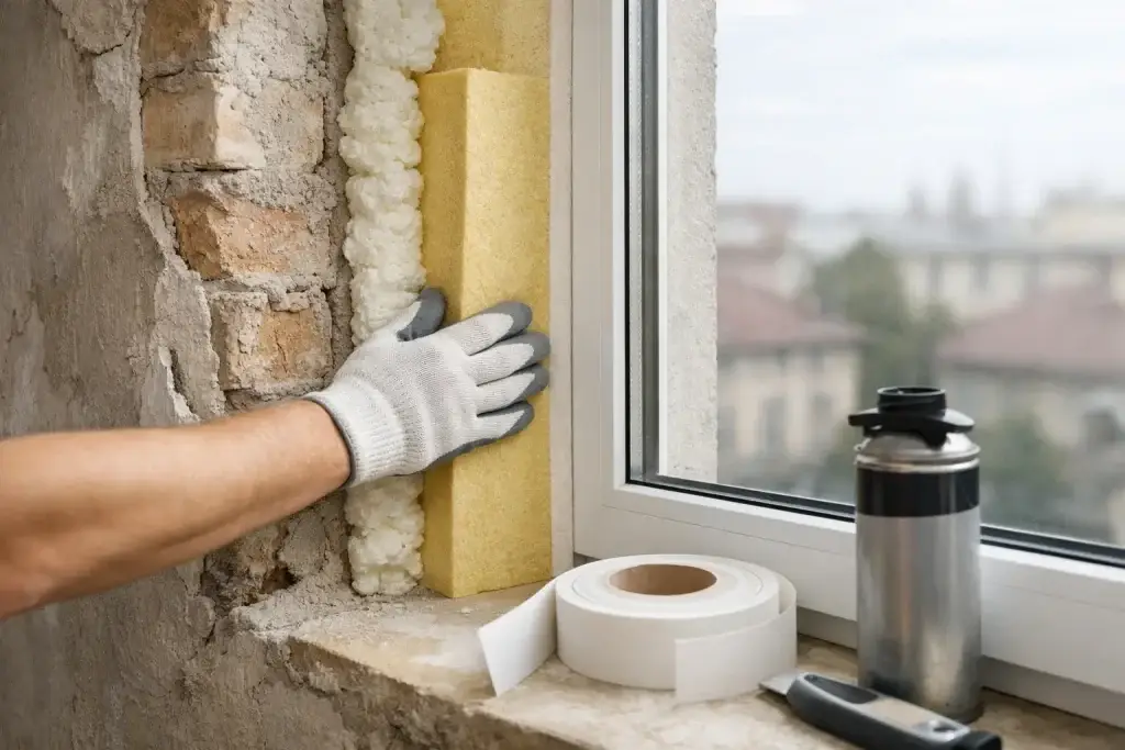 Fensterlaibung im Altbau dämmen: So geht es
